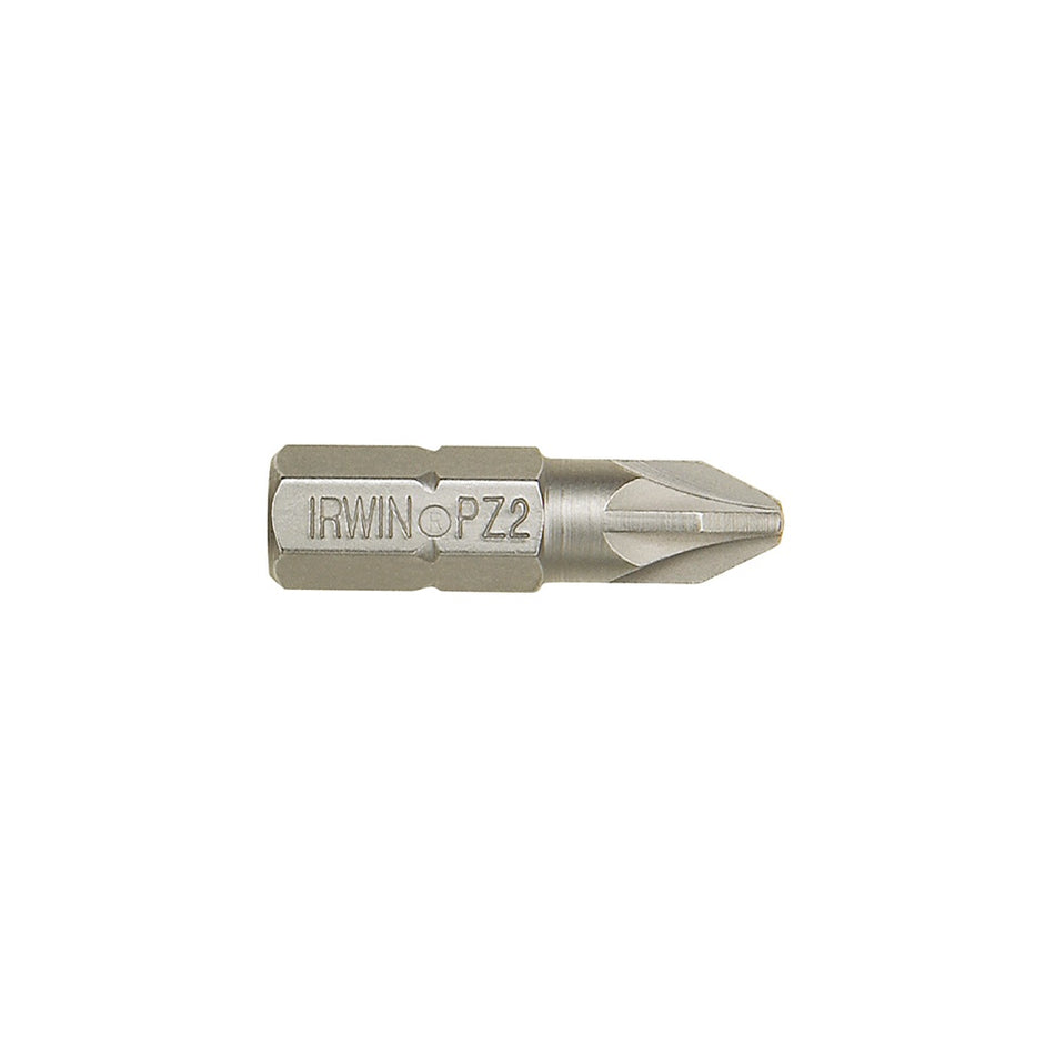 IRWIN Screwdriver Bits Pozi PZ2 25mm Pack of 2