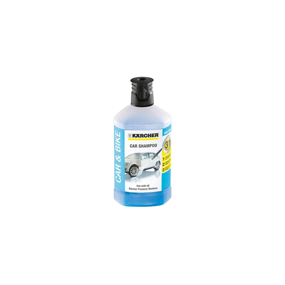 Karcher Car Shampoo 3-In-1 Plug & Clean