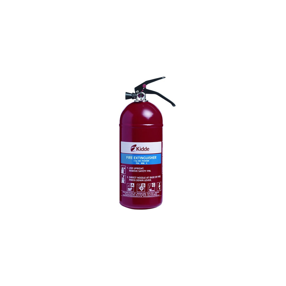 Kidde Fire Extinguisher Multi Purpose 2.0kg ABC