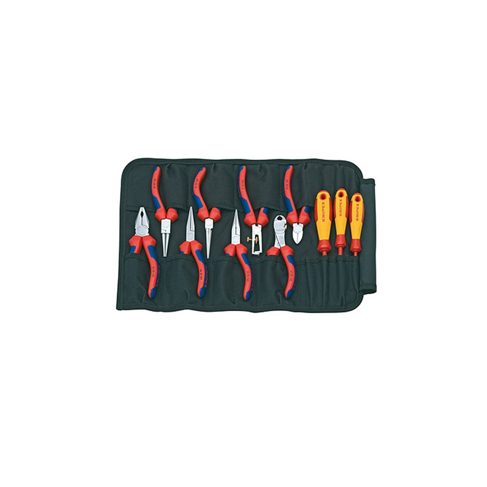 Knipex Pliers & Screwdriver Set in Toolbag 11 Piece