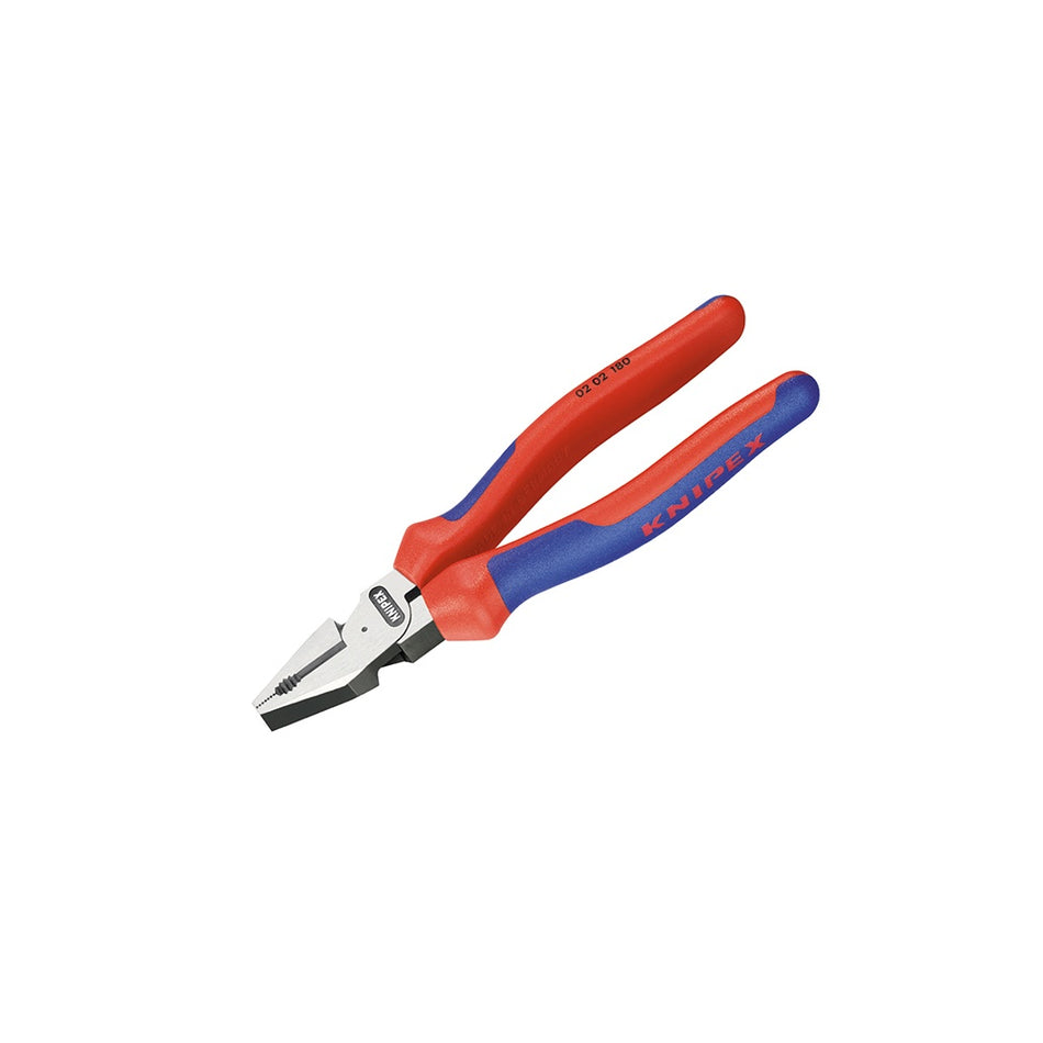 Knipex High Leverage Combination Pliers Multi Component Grip 180mm