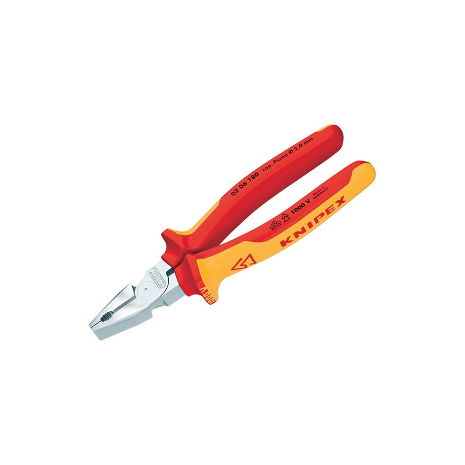 Knipex High Leverage Combination Pliers VDE Certified Grip 200mm
