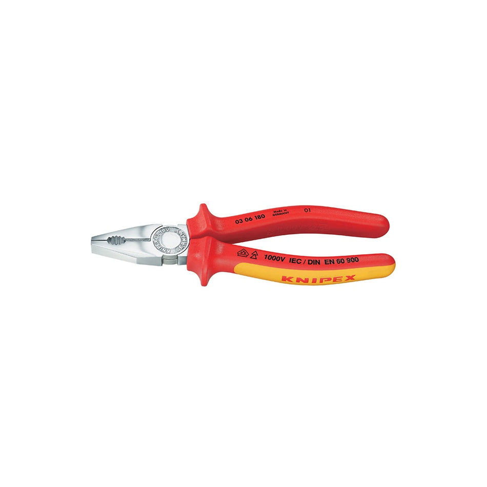 Knipex Combination Pliers VDE Certified Grip 200mm