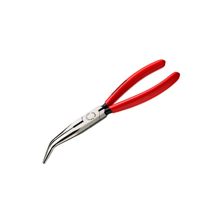 Knipex Bent Snipe Nose Side Cutting Pliers PVC Grip 200mm (8in)