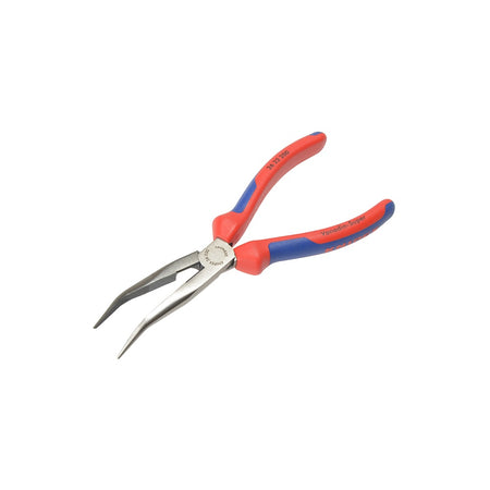 Knipex Bent Snipe Nose Side Cutters Multi Component Grip 200mm (8in)