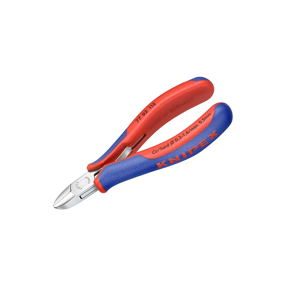 Knipex Electronic Diagonal Cut Pliers - Round Bevelled 115mm