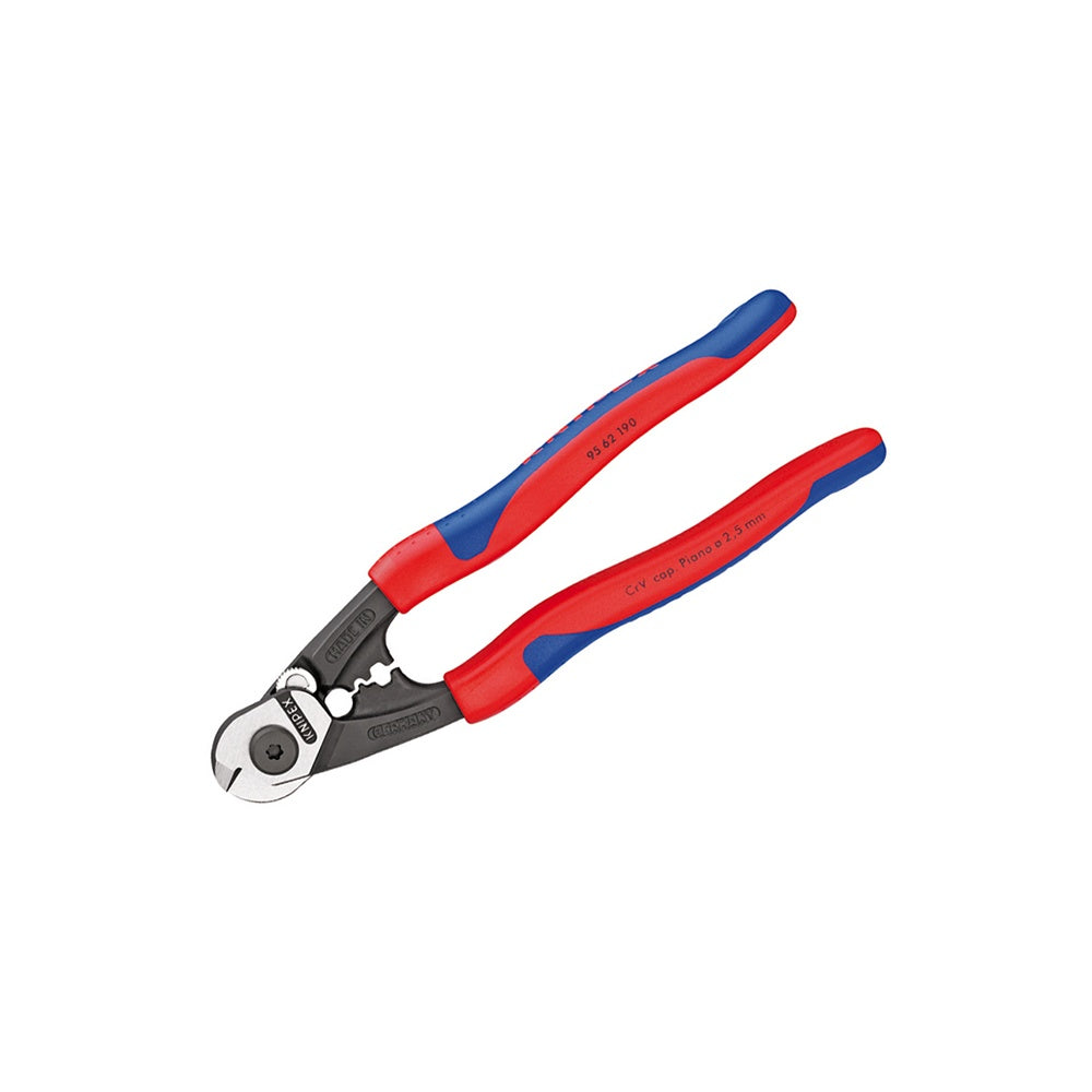 Knipex Wire Rope / Bowden Cable Cutter Multi Component Grip 190mm
