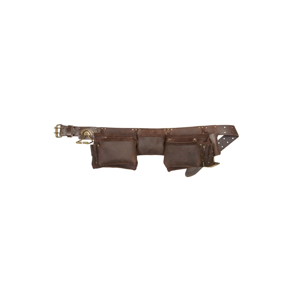 Kuny's 19427 Oil Leather Construction Apron 12 Pocket