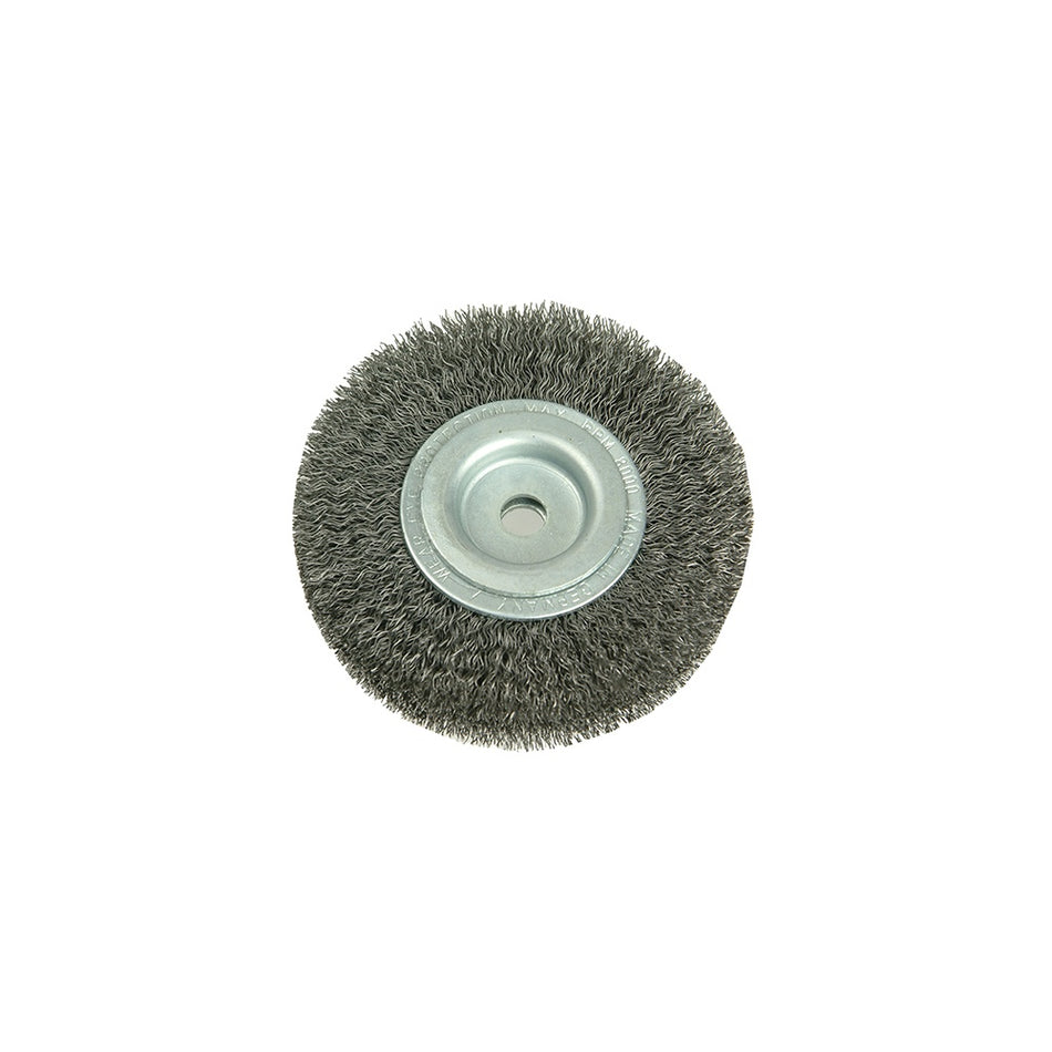 Lessmann Wheel Brush D80mm x W18-20 x 10 Bore Steel Wire 0.20