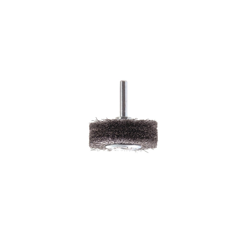 Lessmann Steel Wire Shanked Wire Brush 50mmx 20 x 0.30mm Wire