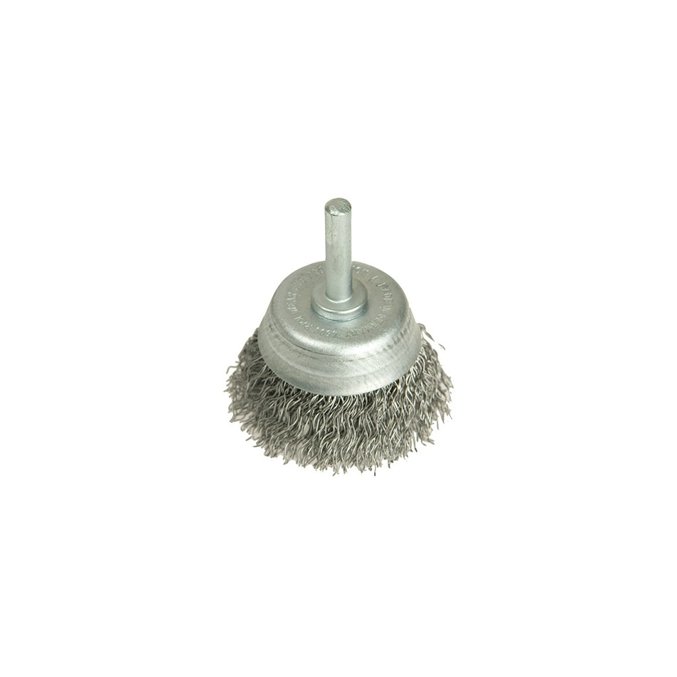 Lessmann DIY Steel Wire Cup Brush 50mm x 0.35 Wire