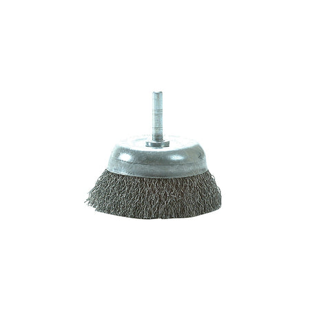 Lessmann DIY Steel Wire Cup Brush 75mm x 0.35 Wire