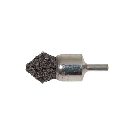 Lessmann Pointed End Brush with Shank 23/68 x 25mm 0.30 Steel Wire