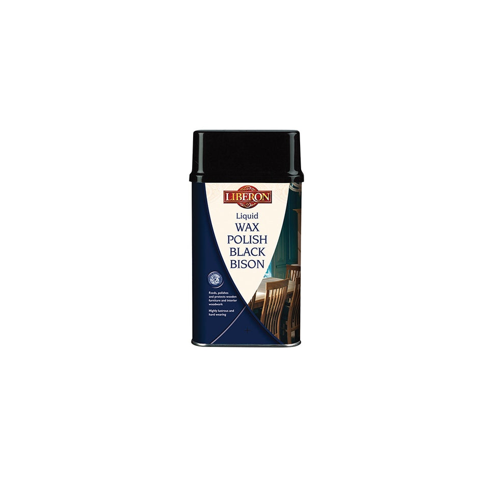 Liberon Liquid Wax Polish Black Bison Antique Pine 500ml