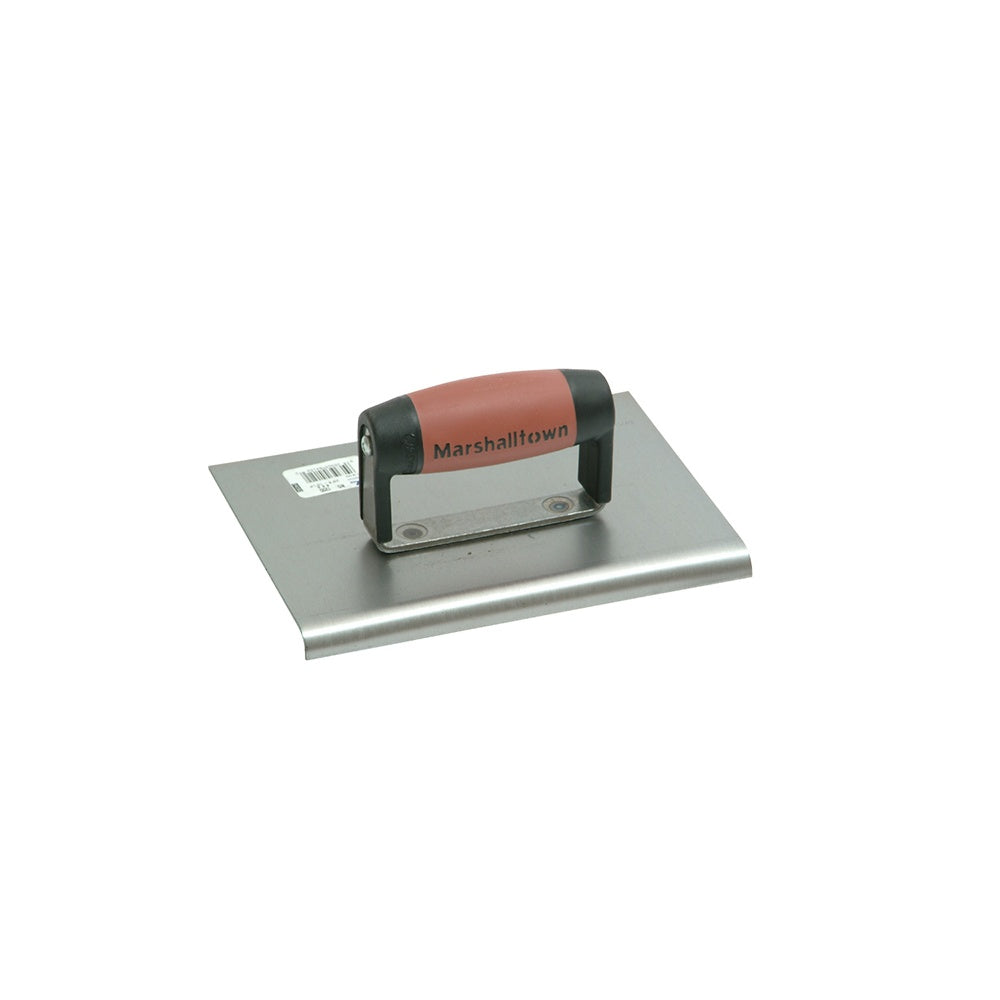 Marshalltown M120D Cement Edger Straight End Durasoft Handle 8 x 6in