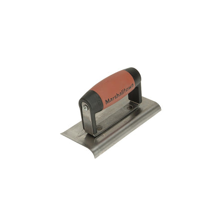 Marshalltown 176D Cement Edger Curved & Straight End Durasoft Handle 6 x 3in
