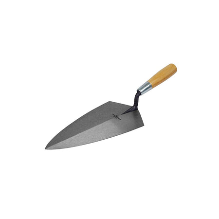 Marshalltown 19 Philadelphia Pattern Brick Trowel Wooden Handle 11in