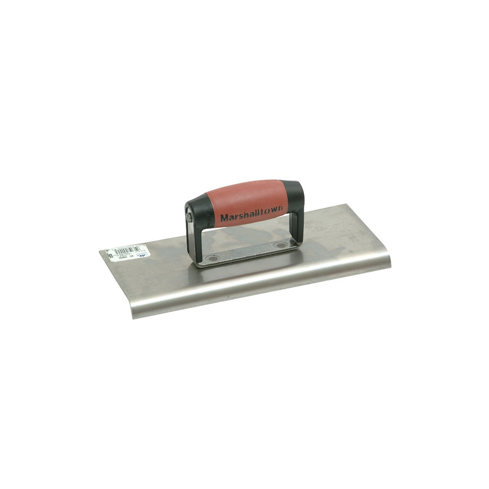 Marshalltown M192SS Cement Edger Stainless Steel Durasoft Handle 10in x 4in