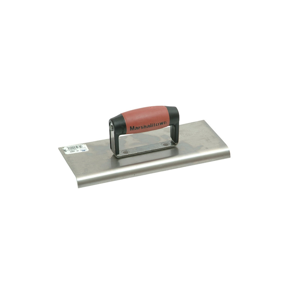 Marshalltown M192SS Cement Edger Stainless Steel Durasoft Handle 10in x 4in