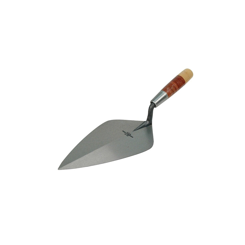 Marshalltown 34L Wide London Pattern Brick Trowel Leather Handle 11in