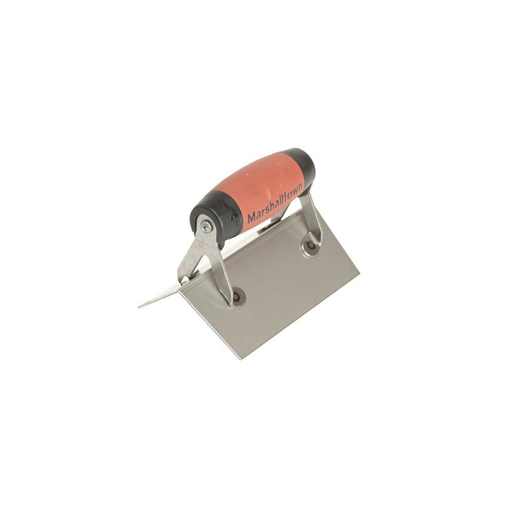 Marshalltown 67SSD External Corner Trowel Square Stainless Steel DuraSoft Handle