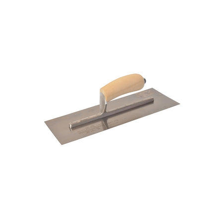 Marshalltown MXS13SS Plasterers Finishing Trowel Stainless Steel Wooden Handle 13in x 5in