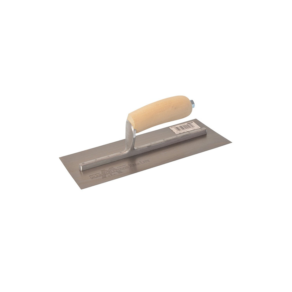 Marshalltown MXS3 Plasterers Finishing Trowel Wooden Handle 11in x 4.3/4in