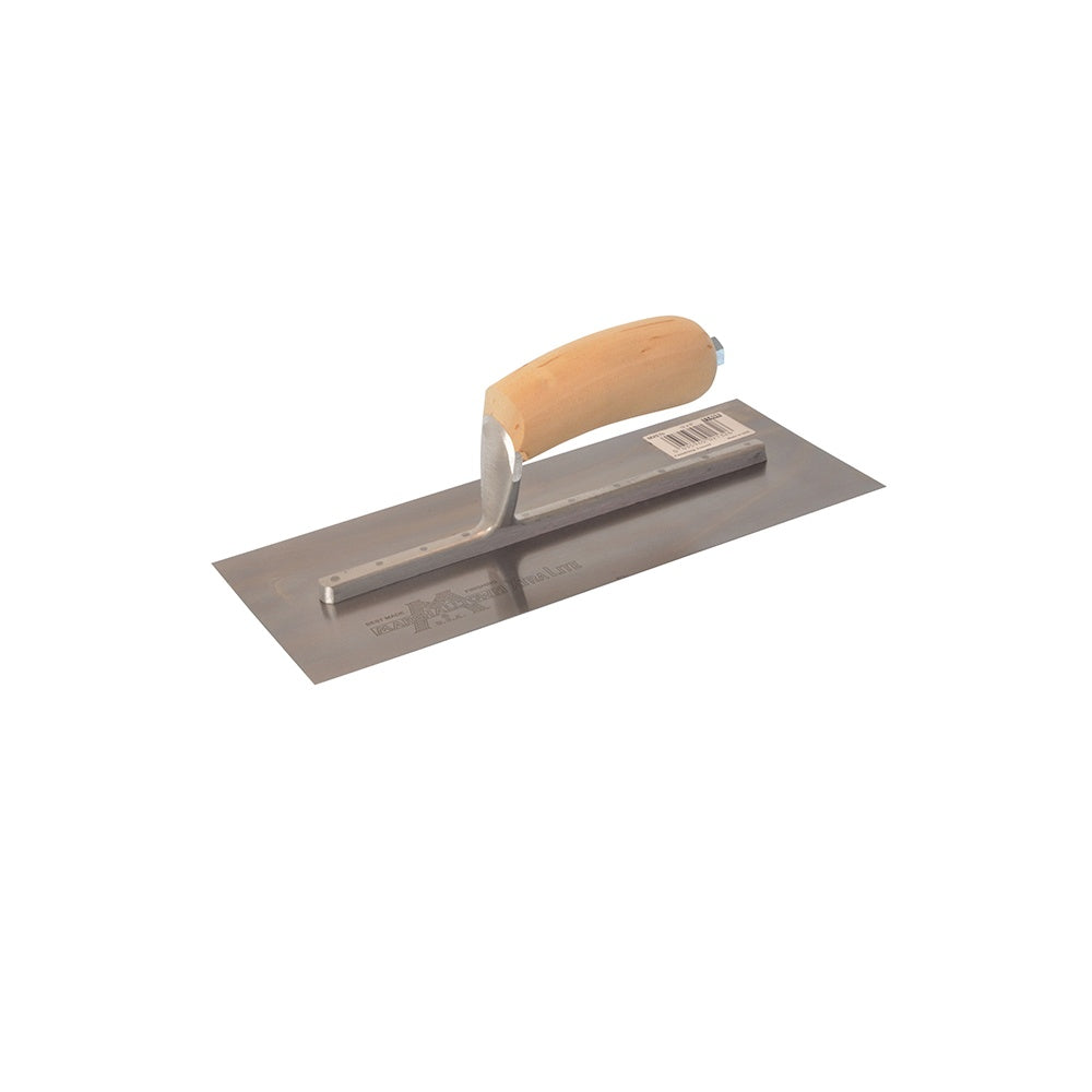 Marshalltown MXS7 Plasterers Finishing Trowel Wooden Handle 12in x 5in