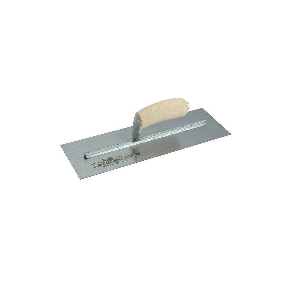 Marshalltown MXS77 Cement Trowel Wooden Handle 18 x 4.1/2in