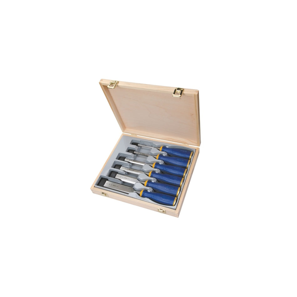 IRWIN Marples MS500 All-Purpose Chisel ProTouch Handle Set 6: 6, 10, 12, 19, 25, & 32mm