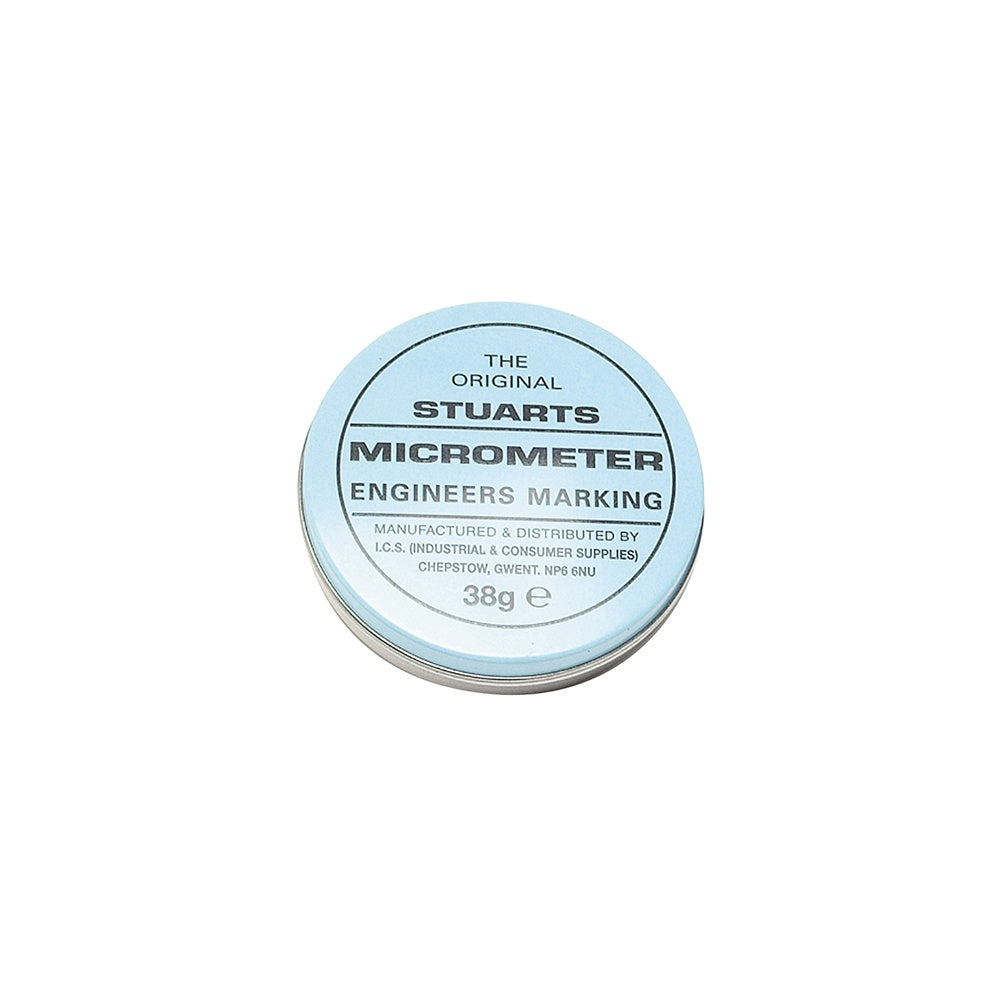 Miscellaneous Tin of Micrometer Marking Blue