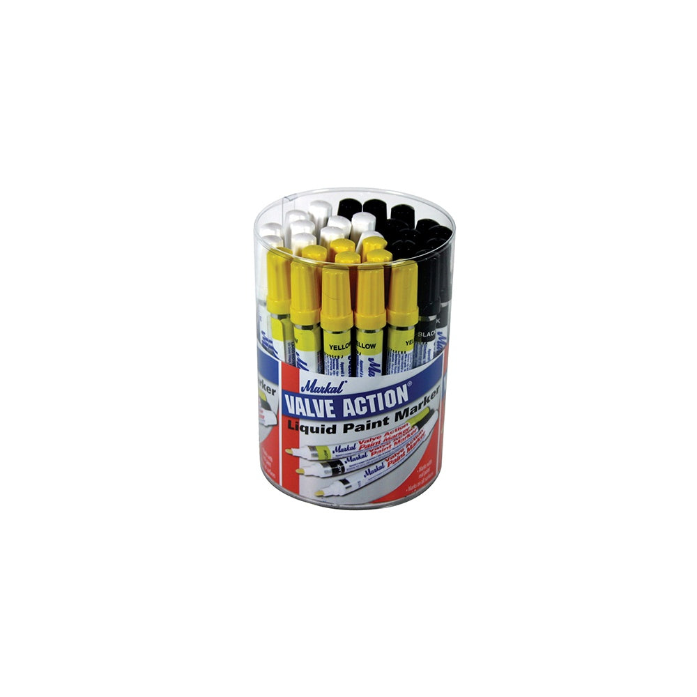 Markal Valve Action Paint Markers Tub 24