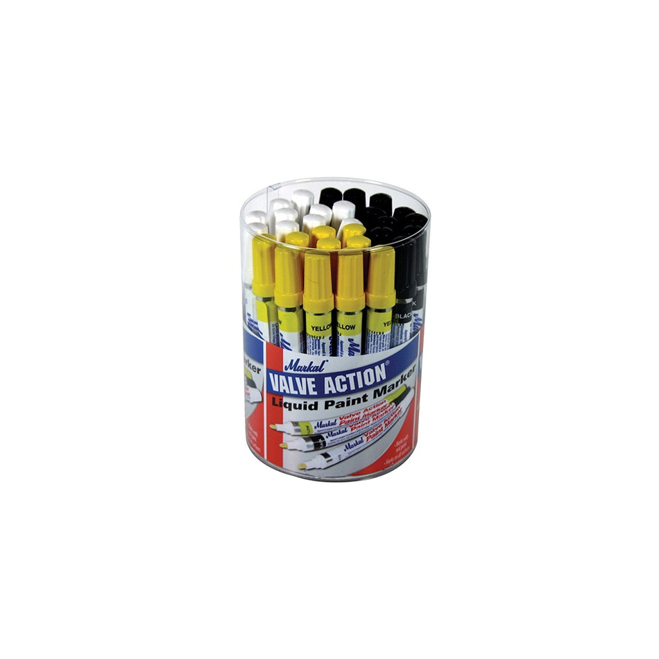 Markal Valve Action Paint Markers Tub 24