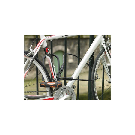 Master Lock High Security U Bar with Cable 280 x 110 x 13mm
