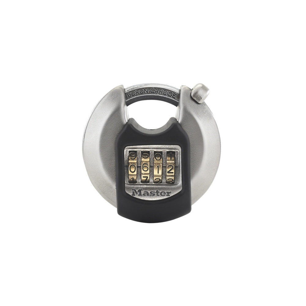 Master Lock Excell Discus 4 Digit Combination 70mm Padlock