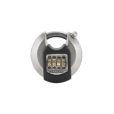 Master Lock Excell Discus 4 Digit Combination 70mm Padlock