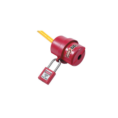 Master Lock Lockout Electrical Plug Cover Small for 120 - 240 Volt.