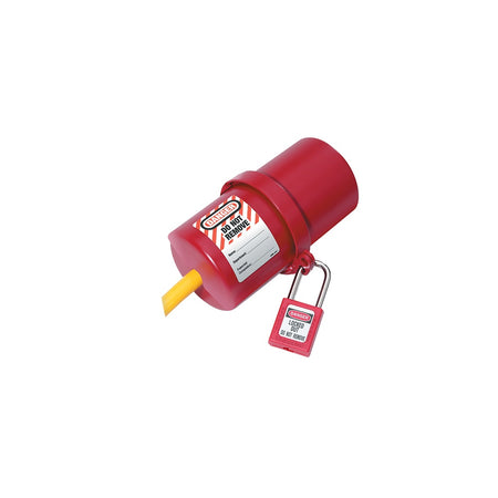 Master Lock Lockout Electrical Plug Cover Large for 240 - 550 Volt