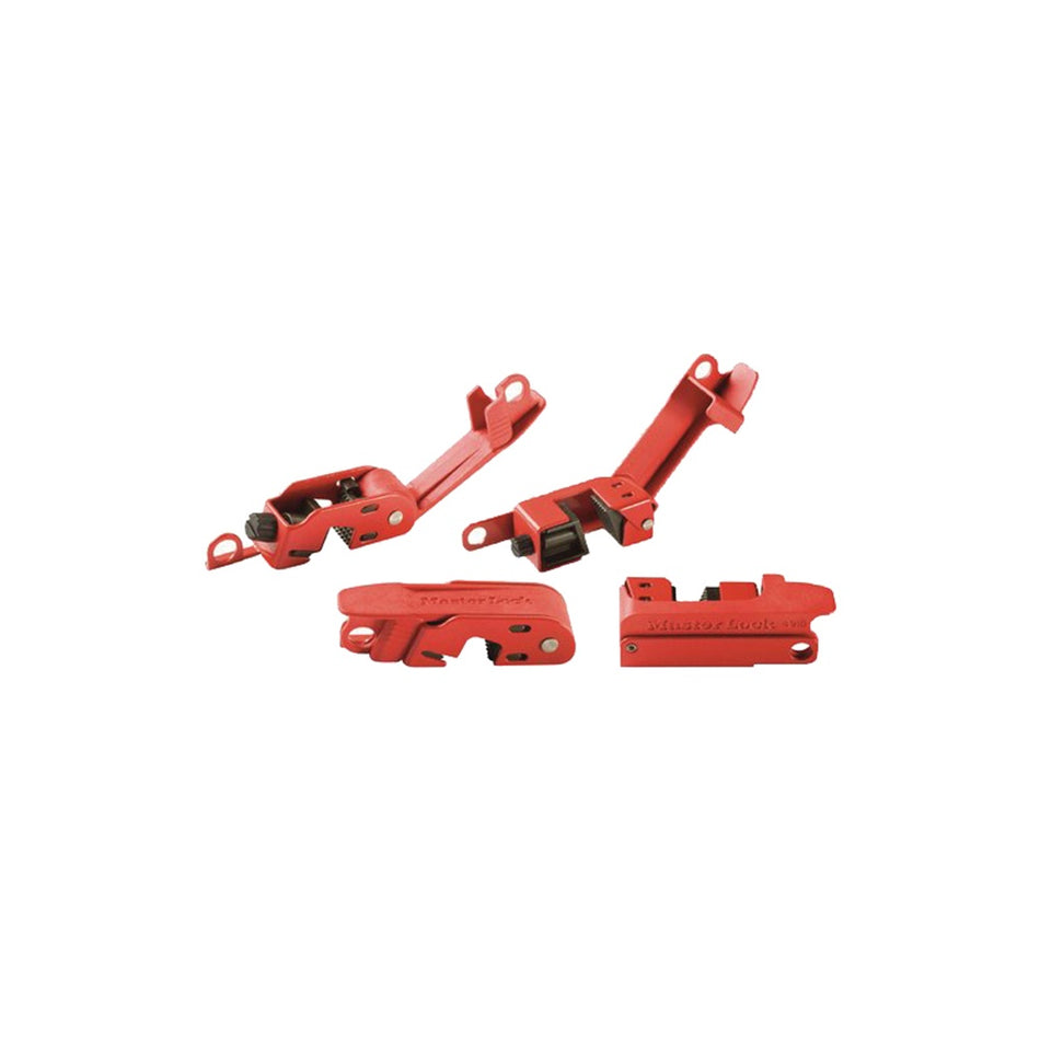 Master Lock Griptight Circuit Breaker Lockout Set (491B + 493B)