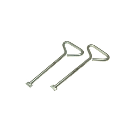 Monument MLK06 Manhole Cover Lift Keys Pack of 2 - 6in