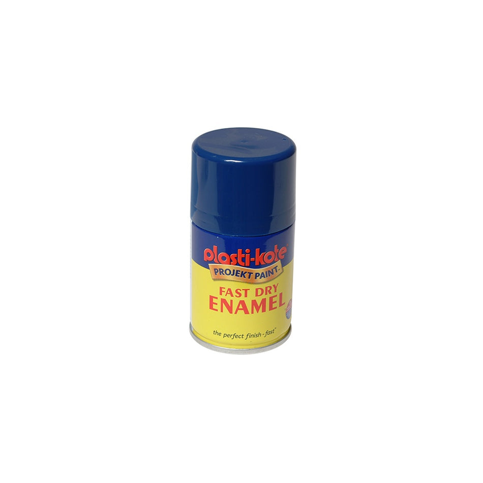 Plasti-kote Fast Dry Enamel Aerosol Night Blue 100ml