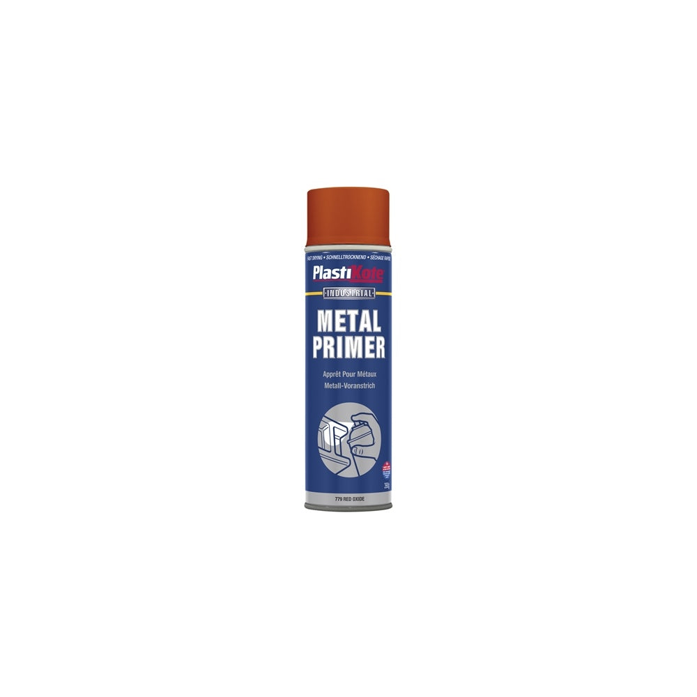 Plasti-kote Metal Primer Spray Red Oxide 400ml