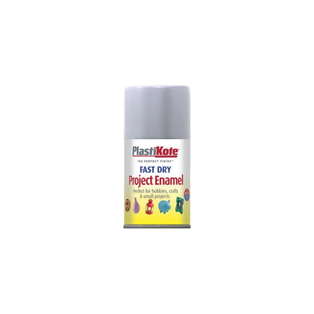 Plasti-kote Fast Dry Enamel Aerosol Aluminium 100ml