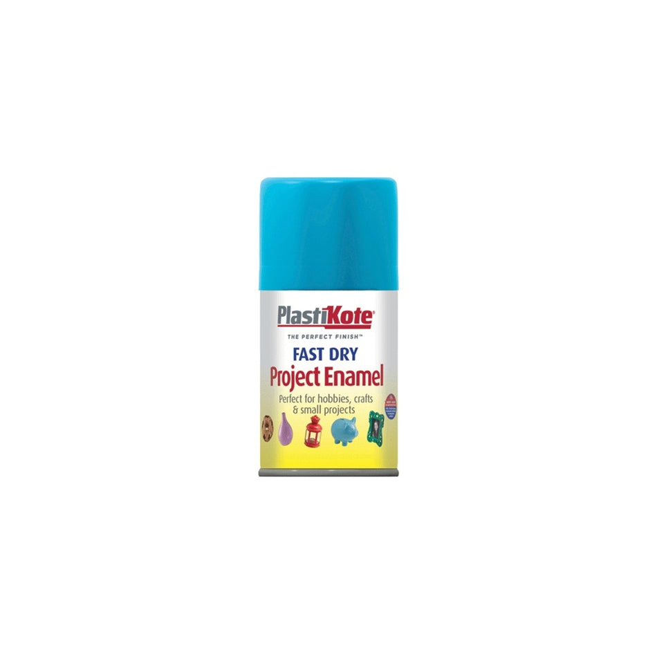 Plasti-kote Fast Dry Enamel Aerosol Sky Blue 100ml