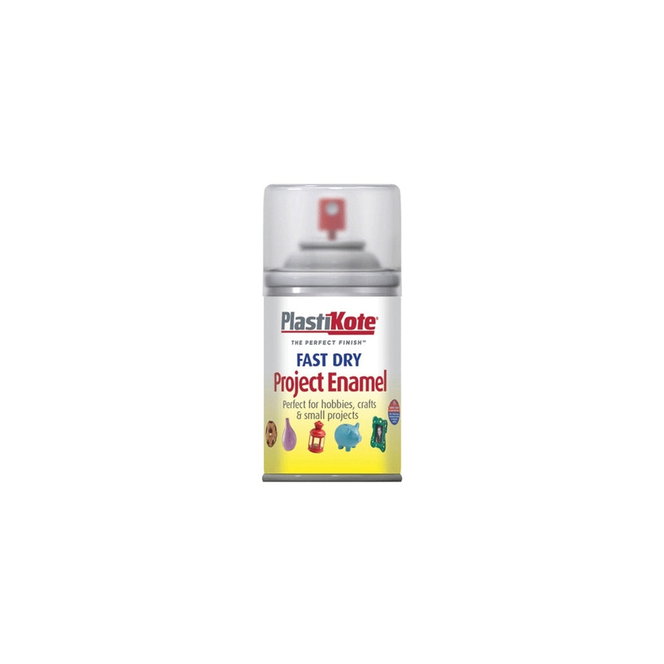 Plasti-kote Fast Dry Enamel Aerosol Clear 100ml