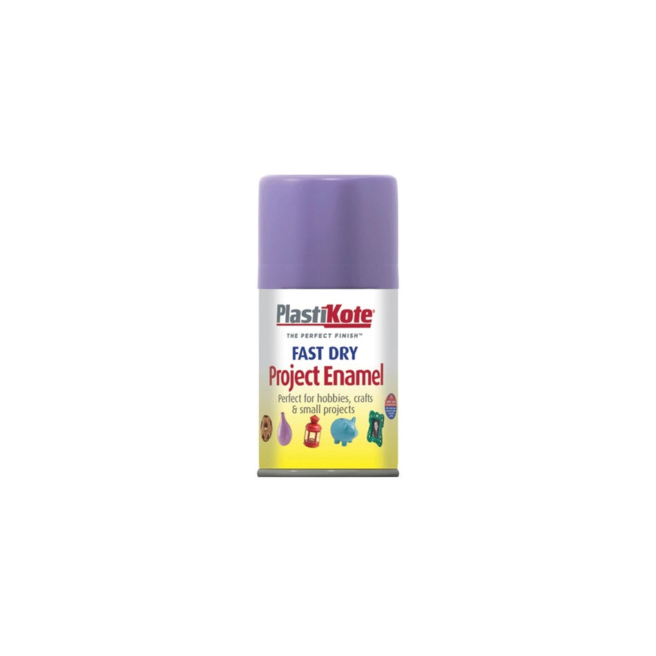 Plasti-kote Fast Dry Enamel Aerosol Lavender 100ml