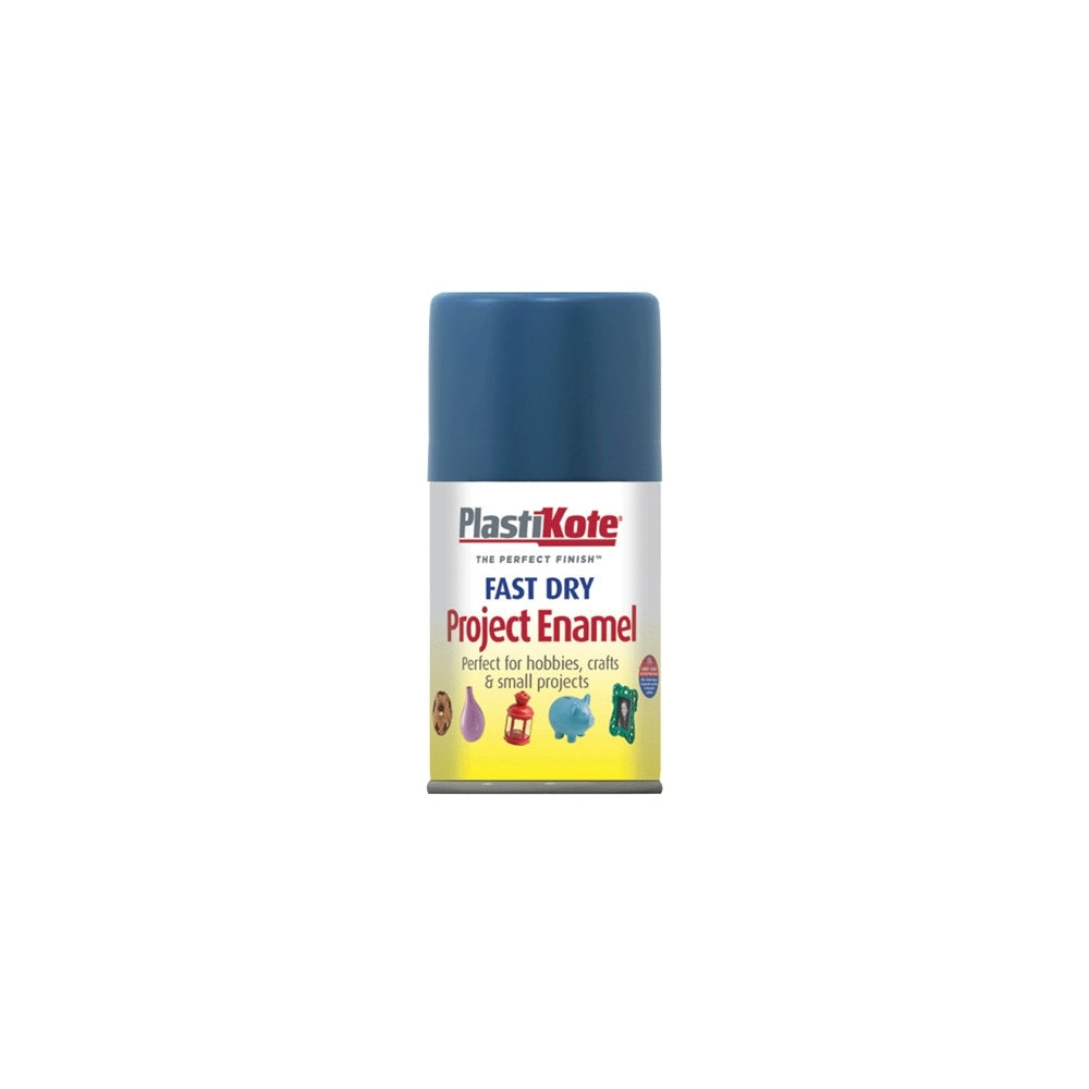 Plasti-kote Fast Dry Enamel Aerosol Harbour Blue 100ml