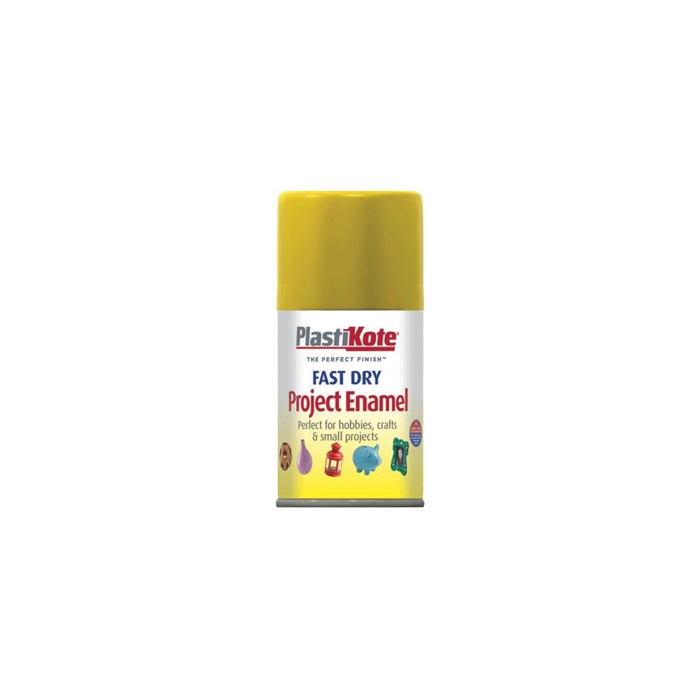 Plasti-kote Fast Dry Enamel Aerosol Brass 100ml