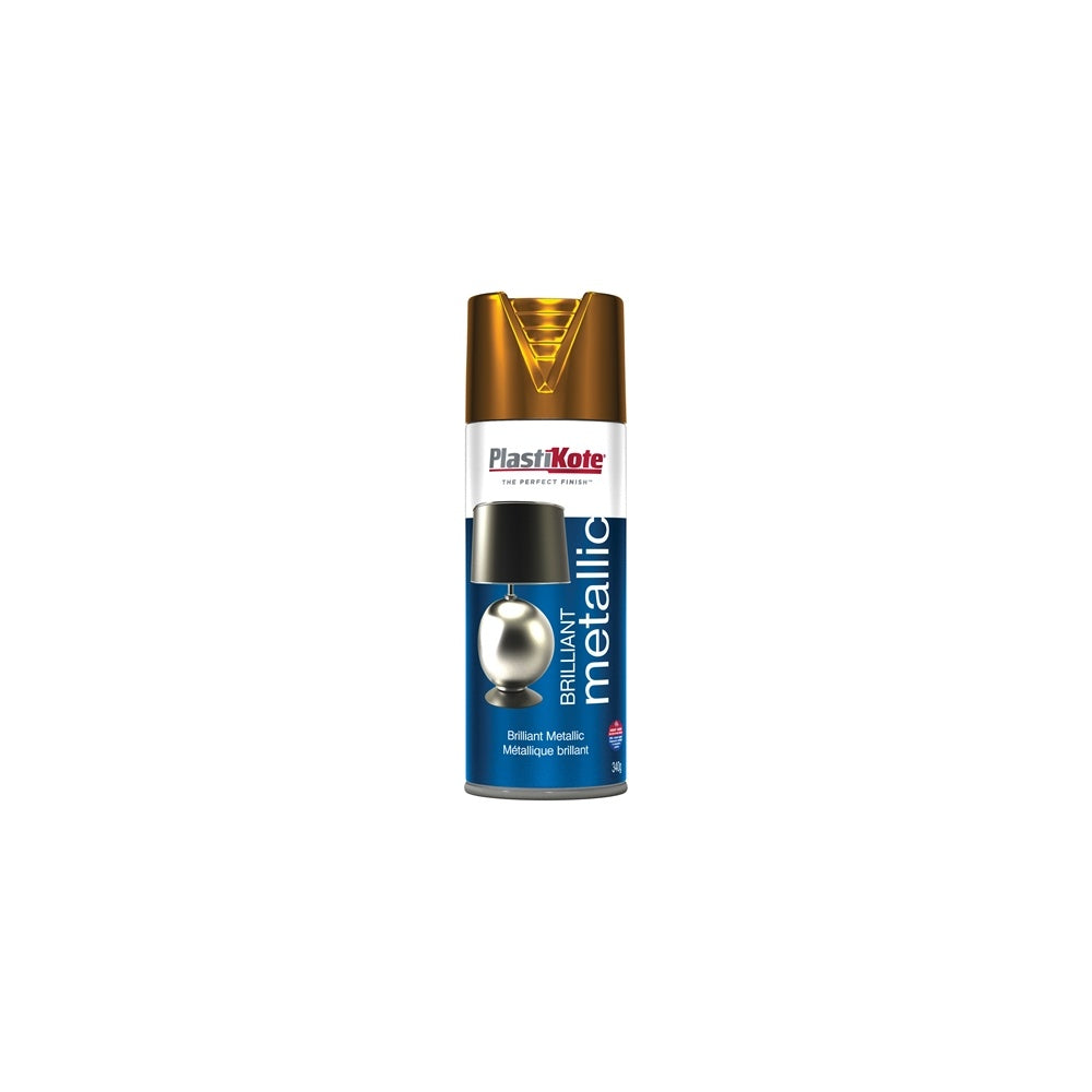 Plasti-kote Brilliant Metallic Spray Copper 400ml