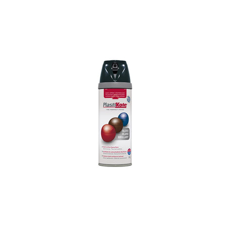 Plasti-kote Twist & Spray Gloss Black 400ml